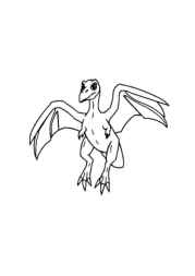 Dinosaurs Coloring Book 4E0E003F (12 Coloring Pages)