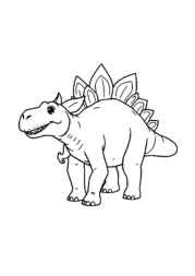 Dinosaurs Coloring Book AD6C743A (12 Coloring Pages)