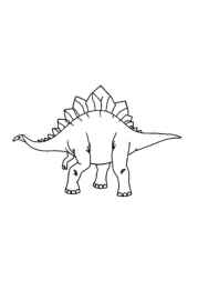 Dinosaurs Coloring Book BBE529C3 (12 Coloring Pages)