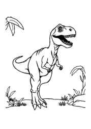 Dinosaurs Coloring Book C48DEB5C (12 Coloring Pages)