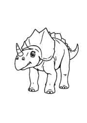 Dinosaurs Coloring Book C48DEB5C (12 Coloring Pages)