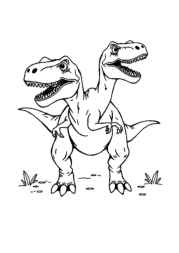 Dinosaurs Coloring Book C48DEB5C (12 Coloring Pages)