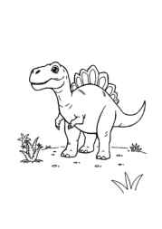Dinosaurs Coloring Book C48DEB5C (12 Coloring Pages)