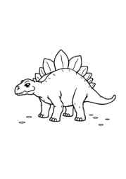 Dinosaurs Coloring Book C48DEB5C (12 Coloring Pages)