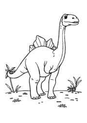 Dinosaurs Coloring Book C48DEB5C (12 Coloring Pages)