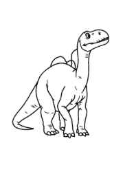 Dinosaurs Coloring Book C92C97A5 (12 Coloring Pages)