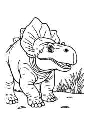 Dinosaurs Coloring Book C92C97A5 (12 Coloring Pages)
