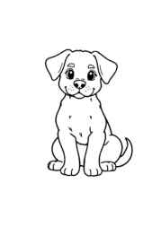 Dog Luna Coloring Book C1C8C345 (12 Coloring Pages)