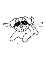 Dog Luna Coloring Book EF59DA94 (12 Coloring Pages)