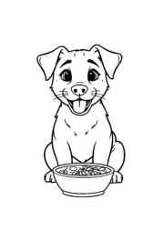 Dog Maja Coloring Book 1F15569C (12 Coloring Pages)