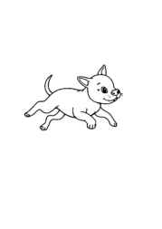 Dog Maja Coloring Book 40FC7C9E (12 Coloring Pages)