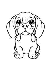 Dogs Coloring Book 20048EA9 (12 Coloring Pages)