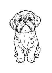 Dogs Coloring Book 20048EA9 (12 Coloring Pages)