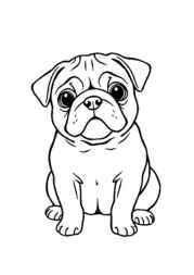 Dogs Coloring Book 20048EA9 (12 Coloring Pages)