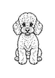 Dogs Coloring Book 3460591B (12 Coloring Pages)