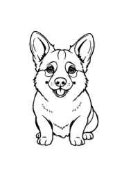 Dogs Coloring Book 6388D504 (12 Coloring Pages)