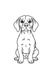 Dogs Coloring Book 6388D504 (12 Coloring Pages)