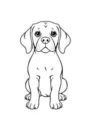 Dogs Coloring Book ACB73BD2 (12 Coloring Pages)