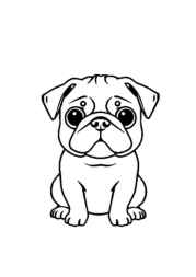 Dogs Coloring Book D8750A77 (12 Coloring Pages)