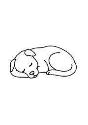Dogs and Cats Coloring Book 6C002339 (12 Coloring Pages)
