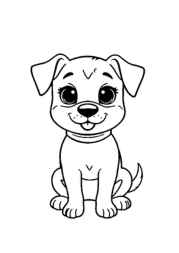 Dogs and Cats Coloring Book 6C002339 (12 Coloring Pages)