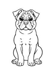 Dogs and Cats Coloring Book 6C002339 (12 Coloring Pages)
