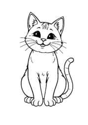 Dogs and Cats Coloring Book 6C002339 (12 Coloring Pages)