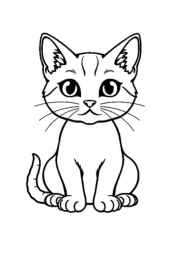 Dogs and Cats Coloring Book 6C002339 (12 Coloring Pages)