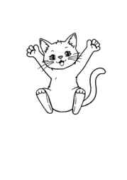 Dogs and Cats Coloring Book 6C002339 (12 Coloring Pages)