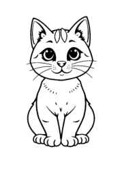Dogs and Cats Coloring Book 6C002339 (12 Coloring Pages)