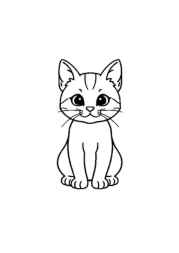 Dogs and Cats Coloring Book B53F06CB (12 Coloring Pages)