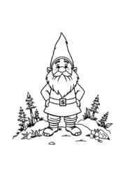 Dwarfs Coloring Book 094E4343 (12 Coloring Pages)
