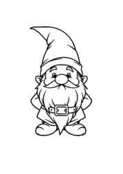 Dwarfs Coloring Book 094E4343 (12 Coloring Pages)