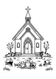 Easter Celebration Coloring Book 99F387CA (12 Coloring Pages)