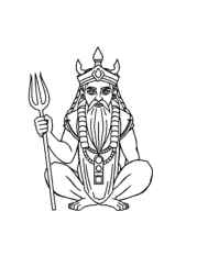 Egyptian Gods Coloring Book D3DDDF8B (12 Coloring Pages)