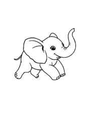 Elephant Klea Coloring Book 121D64EB (12 Coloring Pages)
