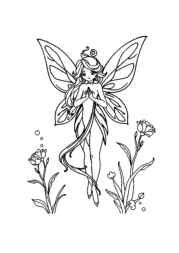 Fairies Coloring Book 50038B06 (12 Coloring Pages)