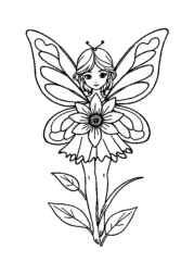 Fairies Coloring Book 50038B06 (12 Coloring Pages)