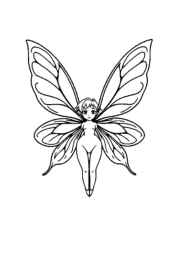 Fairies Coloring Book 50038B06 (12 Coloring Pages)