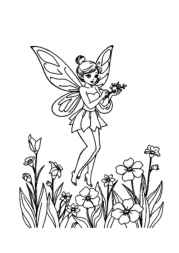 Fairies Coloring Book 50038B06 (12 Coloring Pages)