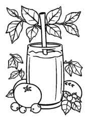 Fall/Autumn Coloring Book ABEBE400 (12 Coloring Pages)