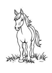 Farm Animals Coloring Book 1F64A02E (12 Coloring Pages)