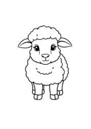 Farm Animals Coloring Book 1F64A02E (12 Coloring Pages)