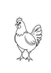 Farm Animals Coloring Book 5A76597E (12 Coloring Pages)