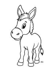 Farm Animals Coloring Book 889DF2A0 (12 Coloring Pages)