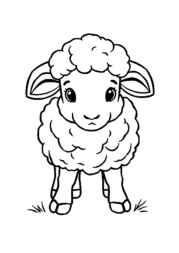 Farm Animals Coloring Book 889DF2A0 (12 Coloring Pages)