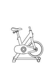 Fitness Coloring Book DD5EE959 (12 Coloring Pages)