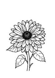 Flowers Coloring Book E7DEACAE (12 Coloring Pages)