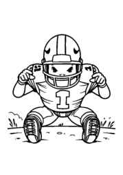 Football (Soccer) Coloring Book 8920EF17 (12 Coloring Pages)