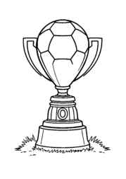 Football (Soccer) Coloring Book CB223211 (12 Coloring Pages)